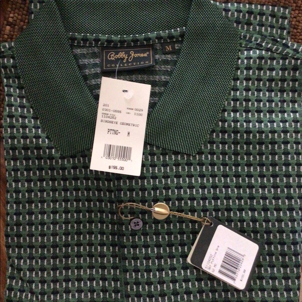 Bobby Jones Golf shirt NWT Medium